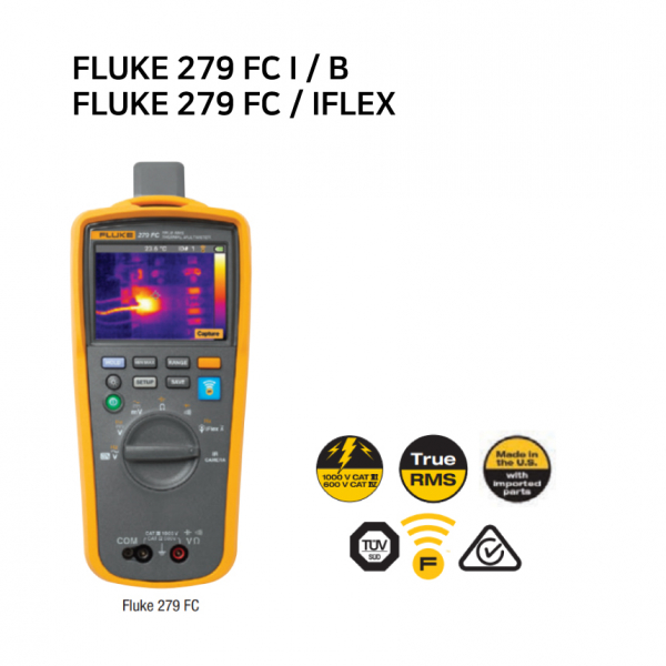 FLUKE 279 FC 열화상카메라 멀티미터