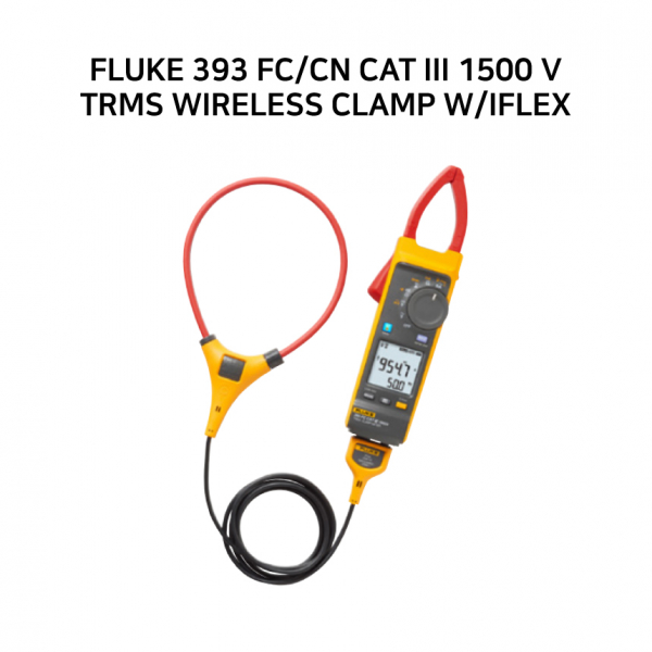 FLUKE 393 FC CAT III 1500V 클램프미터